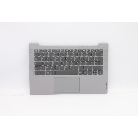 Lenovo 5CB1A14163 C-Cover with keyboard, French, Silver, Non-Backlight, Non-Fingerprint, US