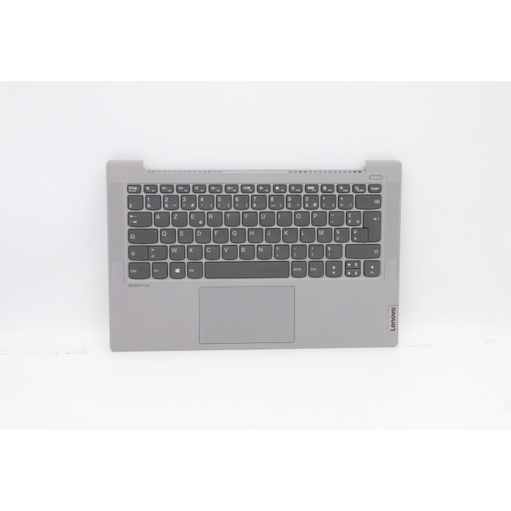 Lenovo 5CB1A14163 C-Cover with keyboard, French, Silver, Non-Backlight, Non-Fingerprint, US