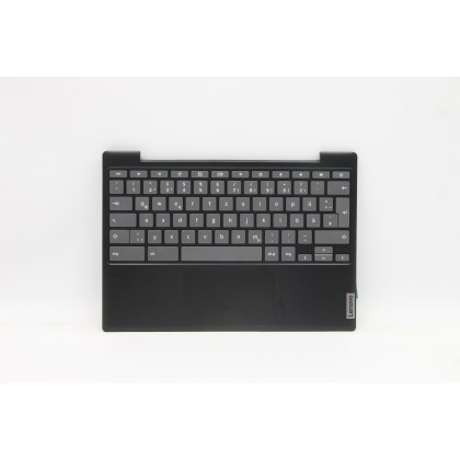 Lenovo 5CB1A16247 C-Cover with keyboard, German, Onyx Black, Non-Backlight, UK