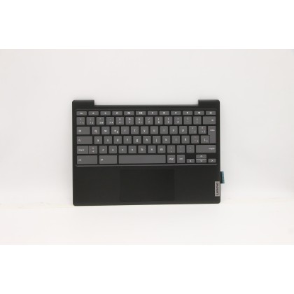Lenovo 5CB1A16257 C-Cover with keyboard, Spanish, Onyx Black, Non-Backlight, UK