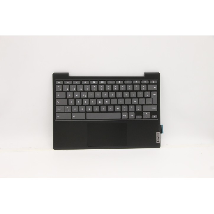 Lenovo 5CB1A16257 C-Cover with keyboard, Spanish, Onyx Black, Non-Backlight, UK
