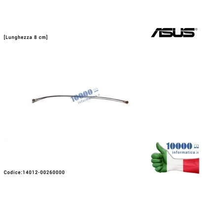 Cavo Coassiale Antenna RF COAXIAL CABLE ASUS ZenFone 3 ZE520KL (Z017D) [8 cm]
