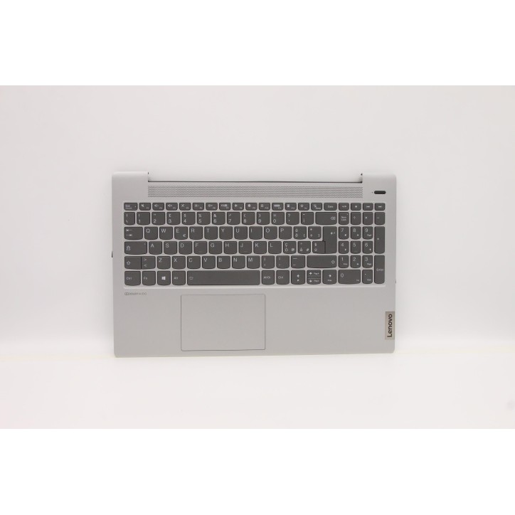 Lenovo 5CB1A24837 Palmrest Top Case con tastiera, Italiano, Grigio platino, Retroilluminazione, Senza lettore di impronte digita