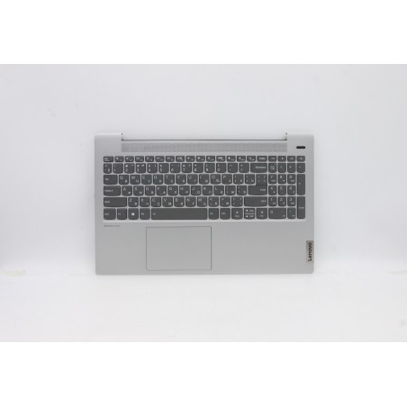 Lenovo 5CB1A24842 C-Cover with keyboard, Russian, Platinum Grey, Backlight, Non-Fingerprint, US