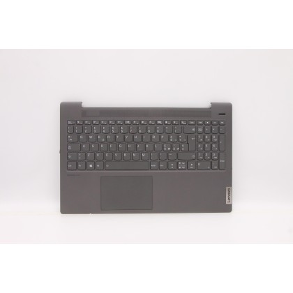 Lenovo 5CB1A24901 Palmrest Top Case con tastiera, Italiano, Grigio grafite, Retroilluminazione, Senza lettore di impronte digita