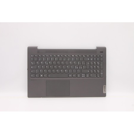 Lenovo 5CB1A24901 Palmrest Top Case con tastiera, Italiano, Grigio grafite, Retroilluminazione, Senza lettore di impronte digita