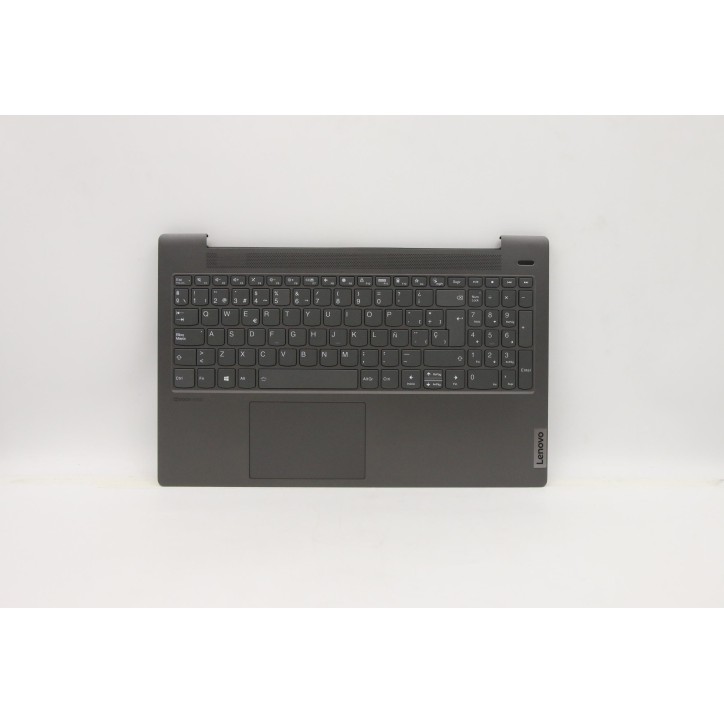 Lenovo 5CB1A24908 Palmrest Top Case con tastiera, Spagnolo, Grigio grafite, Retroilluminazione, Senza lettore di impronte digita