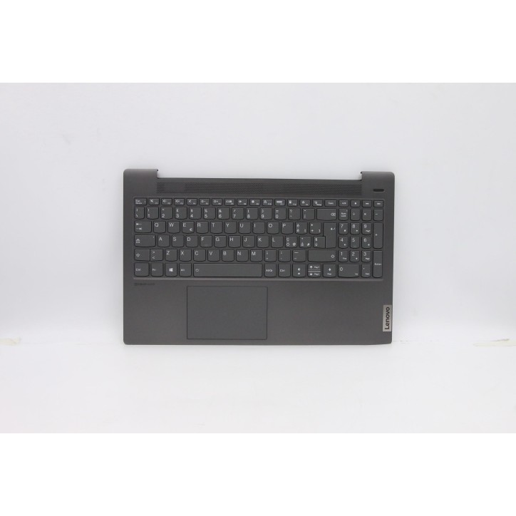 Lenovo 5CB1A29759 Palmrest Top Case con tastiera, Italiano, Grigio platino, Retroilluminazione, Impronta digitale