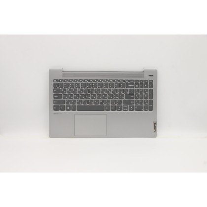 Lenovo 5CB1A98980 Palmrest Top Case con tastiera, Russo, Grigio platino, Senza_retroilluminazione, Senza lettore di impronte dig