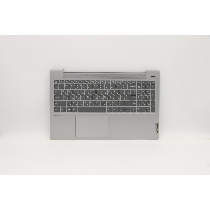Lenovo 5CB1A98980 Palmrest Top Case con tastiera, Russo, Grigio platino, Senza_retroilluminazione, Senza lettore di impronte dig