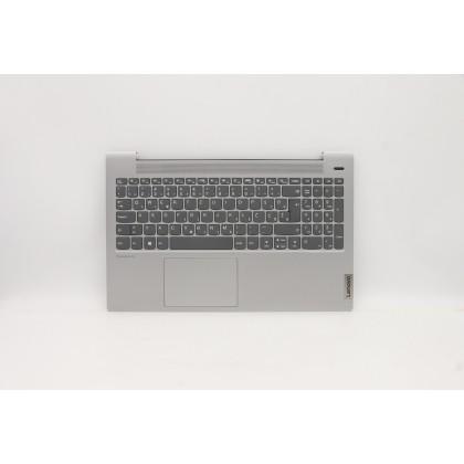 Lenovo 5CB1A98981 C-Cover with keyboard, Slovenian, Platinum Grey, Non-Backlight, Non-Fingerprint, UK