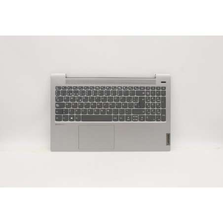 Lenovo 5CB1A98982 C-Cover with keyboard, Spanish, Platinum Grey, Non-Backlight, Non-Fingerprint, UK