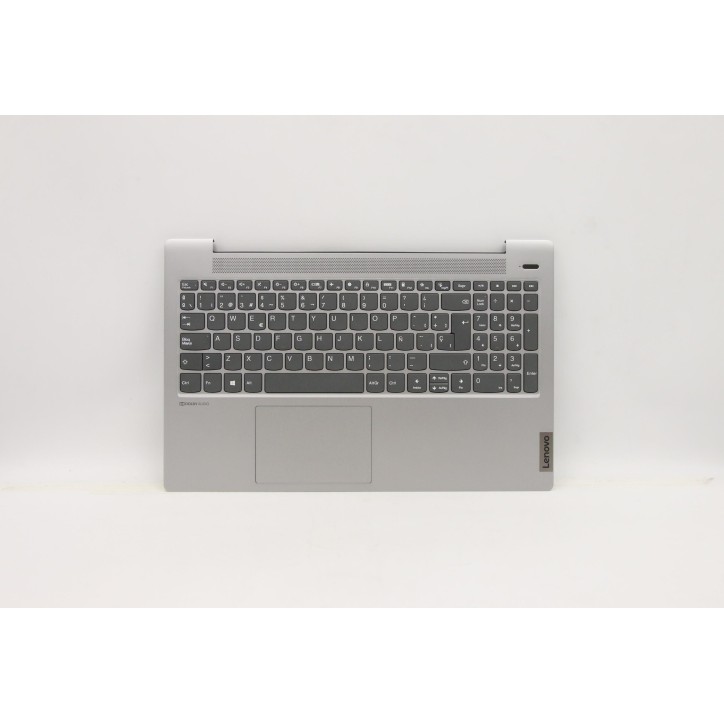 Lenovo 5CB1A98982 C-Cover with keyboard, Spanish, Platinum Grey, Non-Backlight, Non-Fingerprint, UK