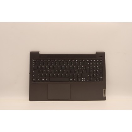 Lenovo 5CB1A99655 Palmrest Top Case con tastiera, Italiano, Grigio grafite, Senza_retroilluminazione, Lettore di impronte digita