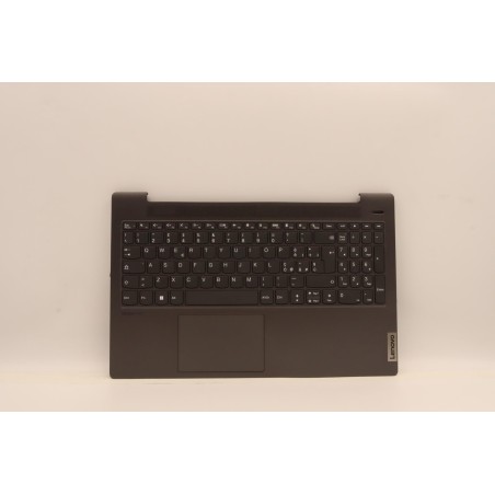 Lenovo 5CB1A99655 Palmrest Top Case con tastiera, Italiano, Grigio grafite, Senza_retroilluminazione, Lettore di impronte digita
