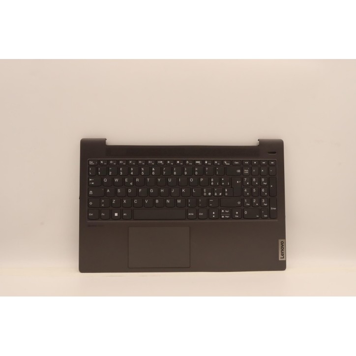 Lenovo 5CB1A99655 Palmrest Top Case con tastiera, Italiano, Grigio grafite, Senza_retroilluminazione, Lettore di impronte digita