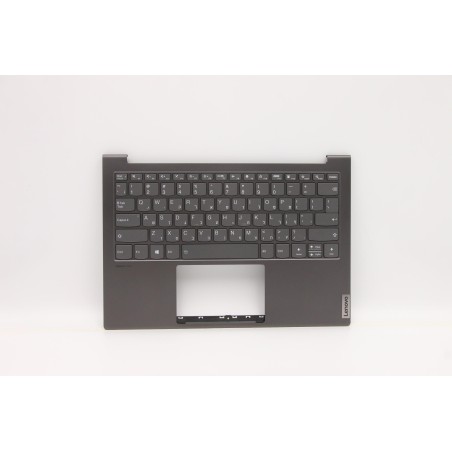 Lenovo 5CB1B01257 Palmrest Top Case con tastiera, Ebraico, Grigio ferro, Retroilluminazione