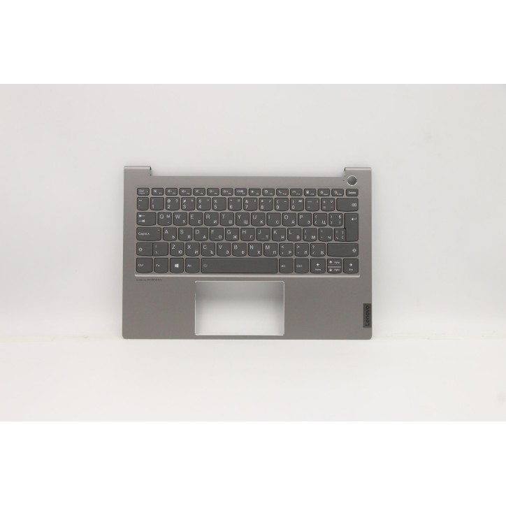 Lenovo 5CB1B02451 Palmrest Top Case con tastiera, Bulgaro, Grigio minerale, Retroilluminazione, UK