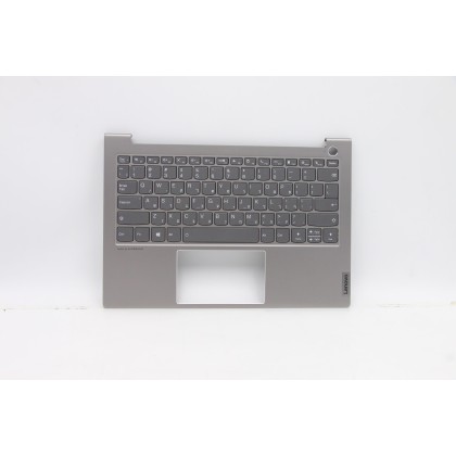 Lenovo 5CB1B02452 Palmrest Top Case con tastiera, Ebraico, Grigio minerale, Retroilluminazione