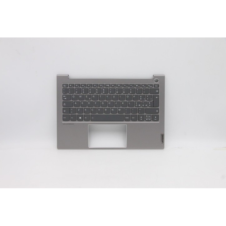 Lenovo 5CB1B02466 Palmrest Top Case con tastiera, Italiano, Grigio minerale, Retroilluminazione