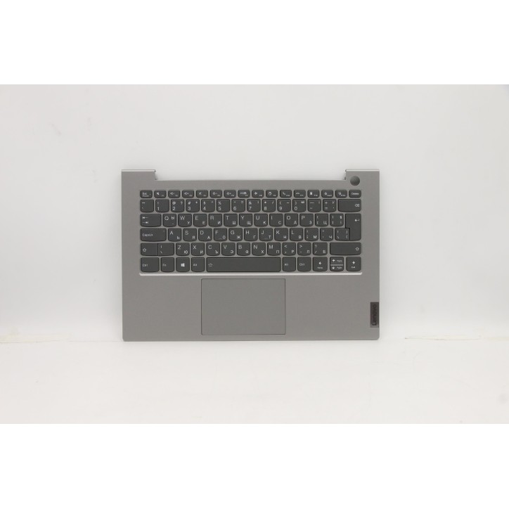 Lenovo 5CB1B02577 Palmrest Top Case con tastiera, Bulgaro, Grigio minerale, Retroilluminazione, UK