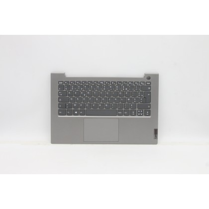 Lenovo 5CB1B02664 C-Cover with keyboard, French, Mineral Grey, Non-Backlight, US