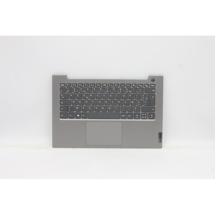 Lenovo 5CB1B02664 C-Cover with keyboard, French, Mineral Grey, Non-Backlight, US