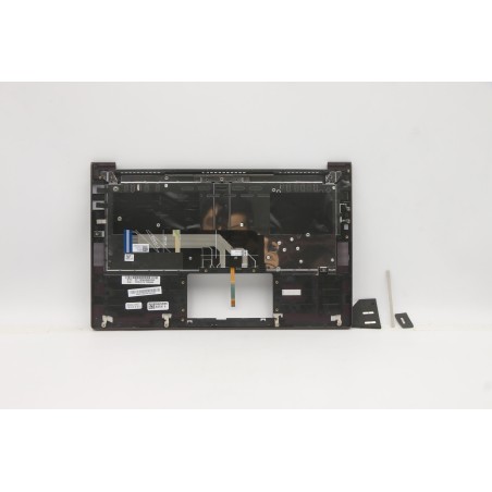Lenovo 5CB1B05334 Palmrest Top Case con tastiera, Russo, Orchidea