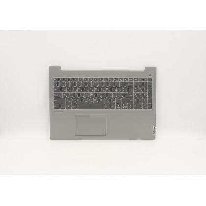 Lenovo 5CB1B07493 Palmrest Top Case con tastiera, Russo, Grigio minerale, Retroilluminazione