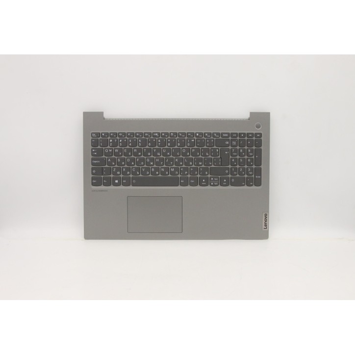Lenovo 5CB1B07605 Palmrest Top Case con tastiera, Bulgaro, Grigio minerale, Retroilluminazione, UK