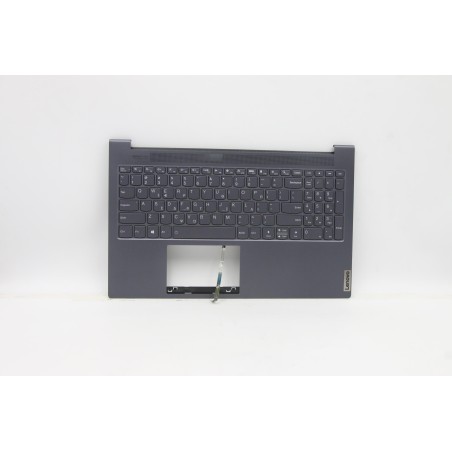 Lenovo 5CB1B10120 Palmrest Top Case con tastiera, Greco, grigio