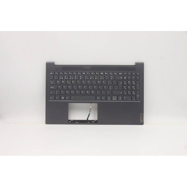 Lenovo 5CB1B10130 Palmrest Top Case con tastiera, Portoghese, grigio