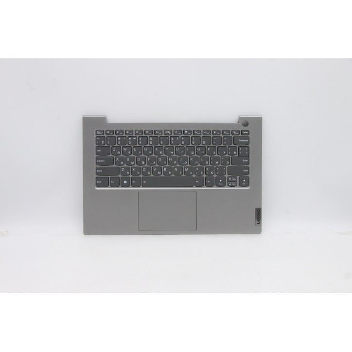 Lenovo 5CB1B32921 Palmrest Top Case con tastiera, Russo, Grigio minerale, Retroilluminazione