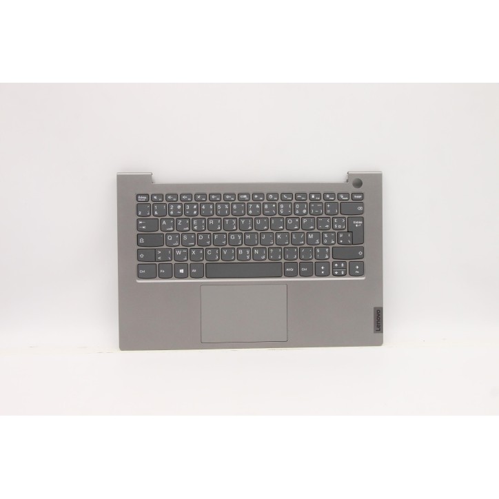 Lenovo 5CB1B34748 C-Cover with keyboard, French Arabic, Mineral Grey, Non-Backlight, UK