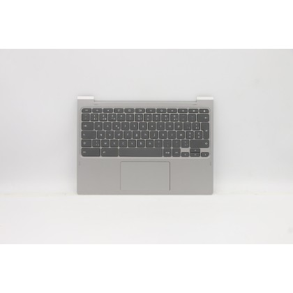 Lenovo 5CB1B34761 Palmrest Top Case con tastiera, Belga, Senza retroilluminazione, UK