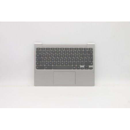 Lenovo 5CB1B34761 Palmrest Top Case con tastiera, Belga, Senza retroilluminazione, UK