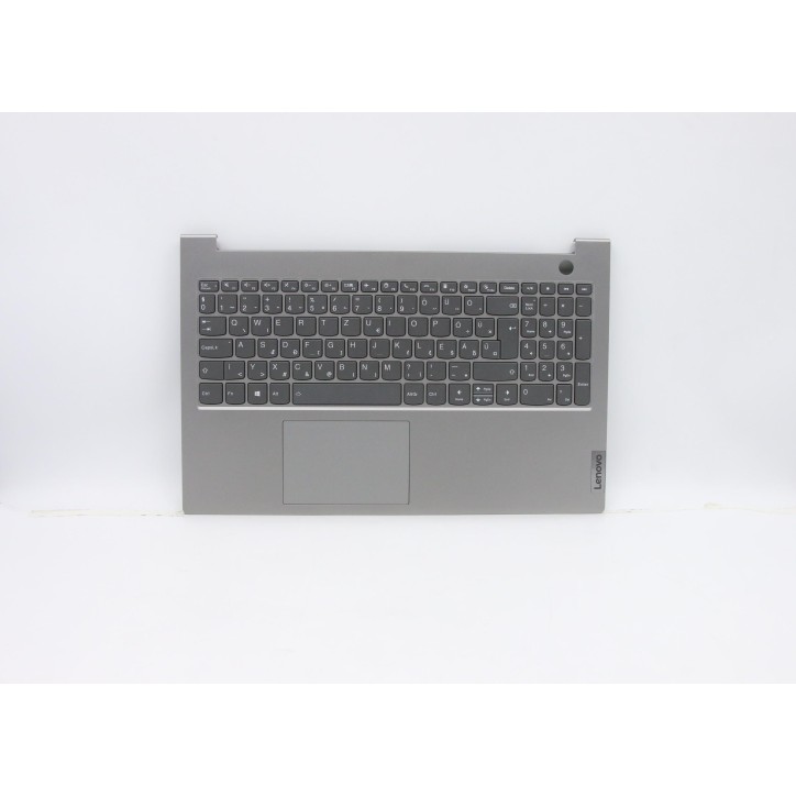 Lenovo 5CB1B34831 Palmrest Top Case con tastiera, Ungherese, Grigio minerale, Retroilluminazione
