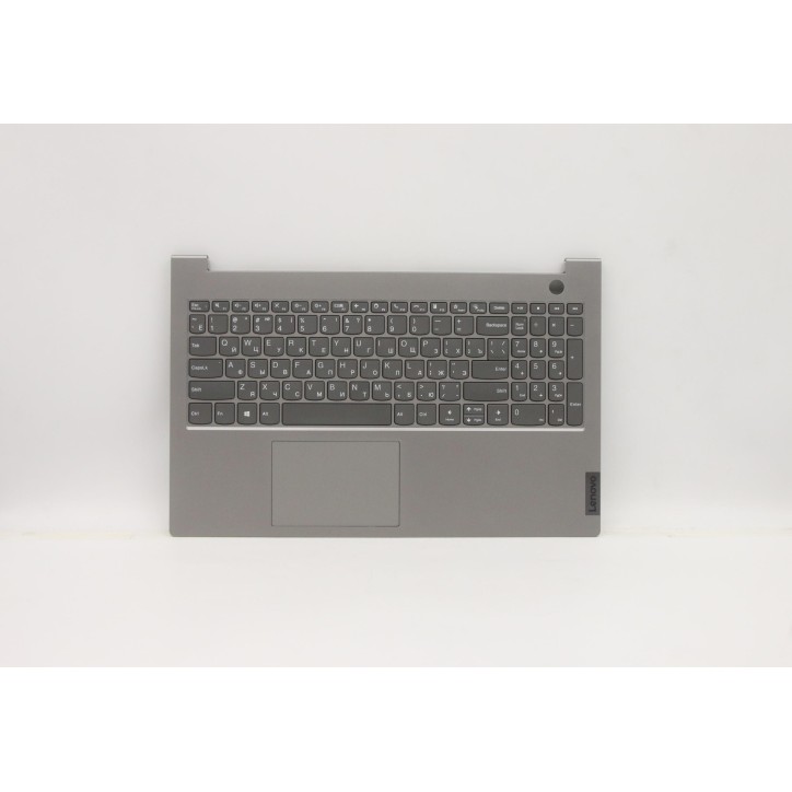 Lenovo 5CB1B35058 Palmrest Top Case con tastiera, Russo, Grigio minerale, Senza_retroilluminazione