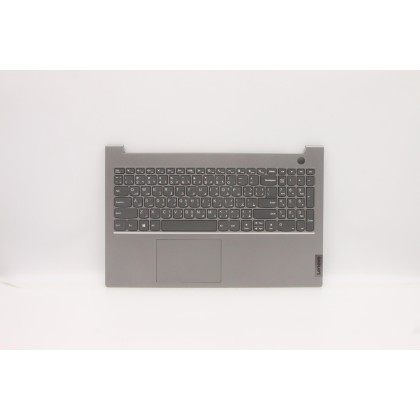 Lenovo 5CB1B35059 Palmrest Top Case con tastiera, Arabo, Grigio minerale, Senza retroilluminazione, US