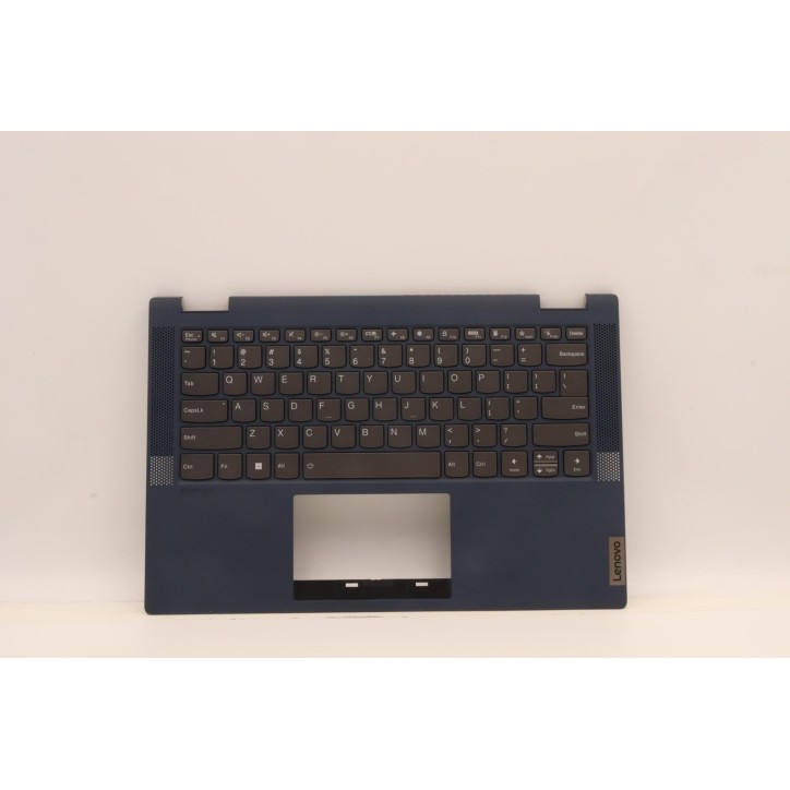 Lenovo 5CB1B36366 Palmrest Top Case con tastiera, Inglese (Stati Uniti), Blu scuro, Retroilluminazione