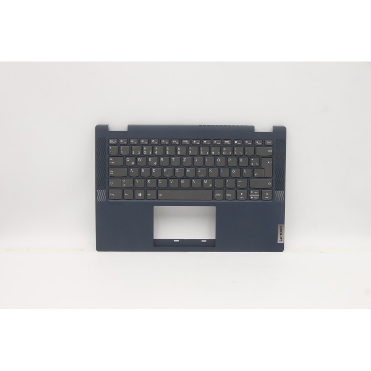 Lenovo 5CB1B36380 Palmrest Top Case con tastiera, Tedesco, Blu scuro, Retroilluminazione