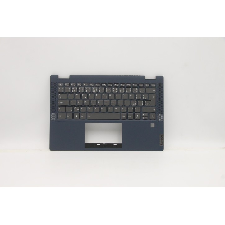 Lenovo 5CB1B36456 Palmrest Top Case con tastiera, Ceco/Slovacco, blu scuro, UK