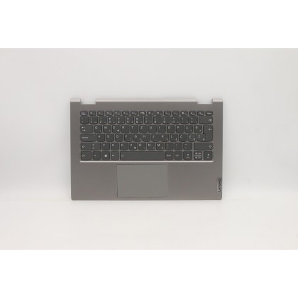 Lenovo 5CB1B38988 Palmrest Top Case con tastiera, Sloveno, Retroilluminazione