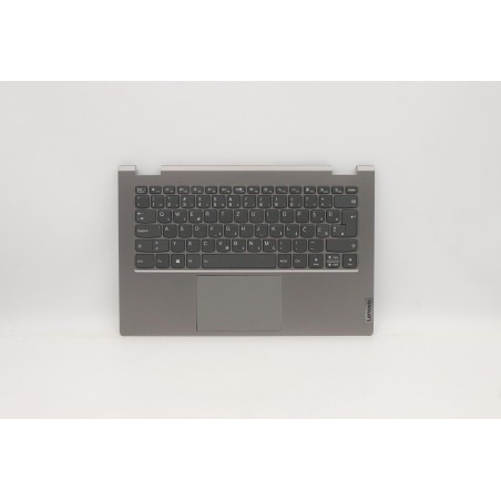 Lenovo 5CB1B38988 Palmrest Top Case con tastiera, Sloveno, Retroilluminazione