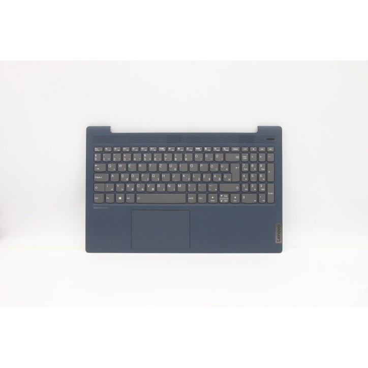 Lenovo 5CB1B42846 Palmrest Top Case con tastiera, Ungherese, Blu scuro, Retroilluminazione, Impronta digitale