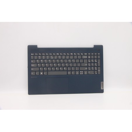 Lenovo 5CB1B42899 Palmrest Top Case con tastiera, Inglese (Stati Uniti/Europa), blu scuro, Senza_retroilluminazione, Lettore di 