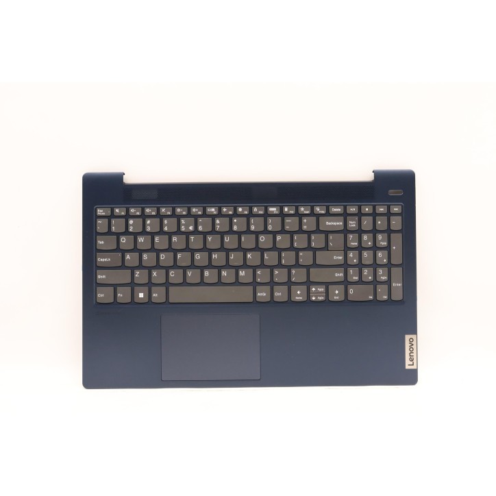 Lenovo 5CB1B42928 Palmrest Top Case con tastiera, Inglese (Stati Uniti/Europa), blu scuro, Senza_retroilluminazione, Lettore di 