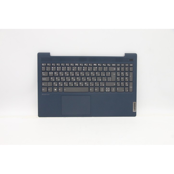Lenovo 5CB1B42956 Palmrest Top Case con tastiera, Bulgaro, blu scuro, Retroilluminazione, Senza lettore di impronte digitali, UK