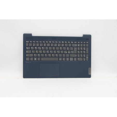 Lenovo 5CB1B42967 Palmrest Top Case con tastiera, Italiano, blu scuro, Retroilluminazione, Senza lettore di impronte digitali