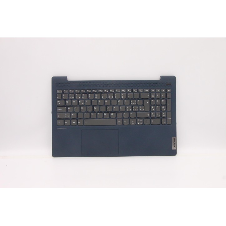 Lenovo 5CB1B42975 Palmrest Top Case con tastiera, Svizzera, blu scuro, Retroilluminazione, Senza lettore di impronte digitali